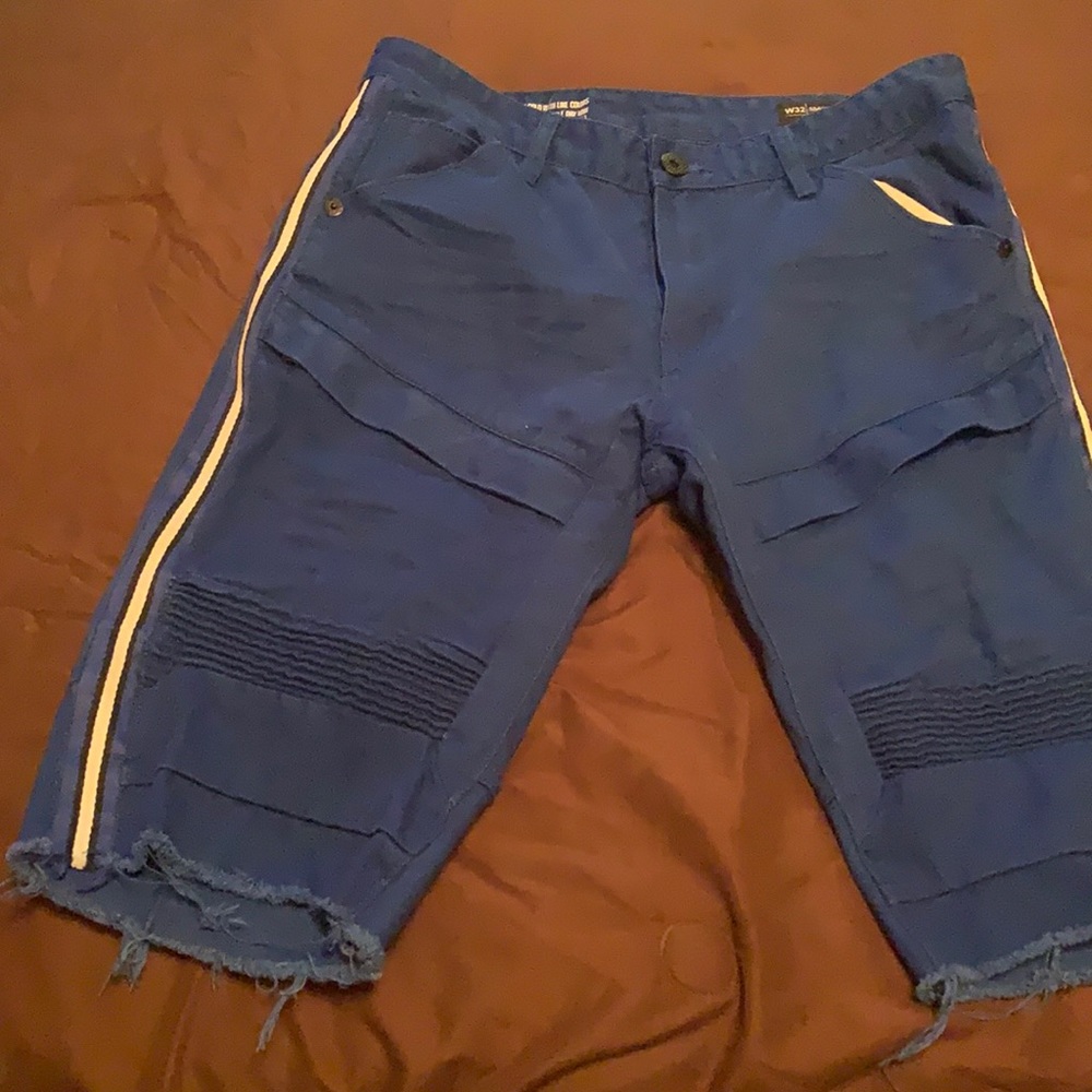 Blue Smoke Rise Shorts